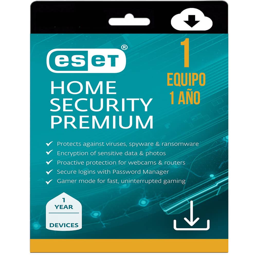 Eset Home Security Premium 1 Año - Licencia Global | Última Versión