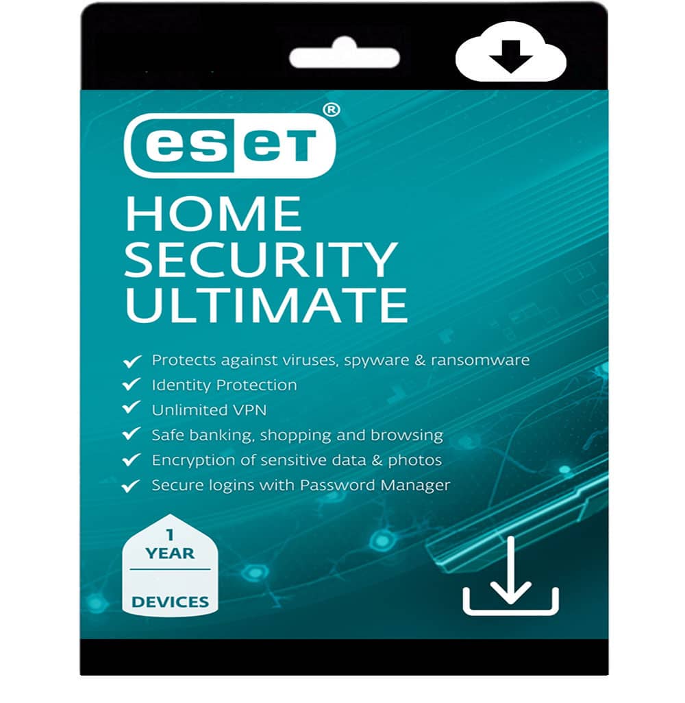 Eset Home Security Ultimate 1 Año - Licencia Global  | Última Versión