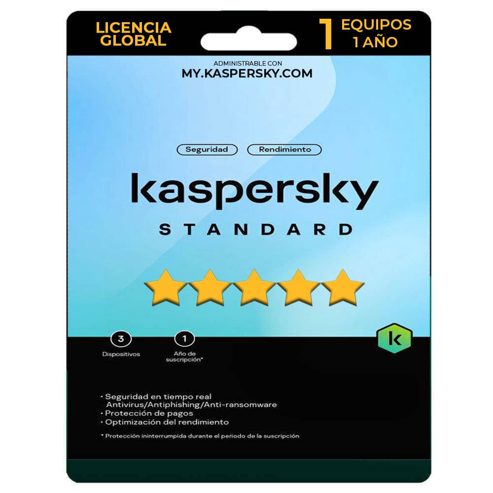 Kaspersky Standard© 1 Año | Última Versión