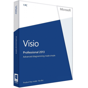 Microsoft Visio 2013 Pro - Retail 1 Pc