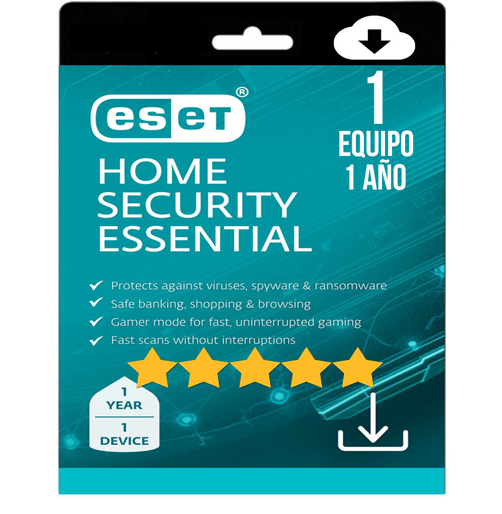 Eset Home Security Essentials - 1 Año Licencia Global | Última Versión