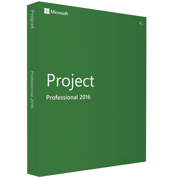 Microsoft Project 2016 Professional - Retail 1 Pc