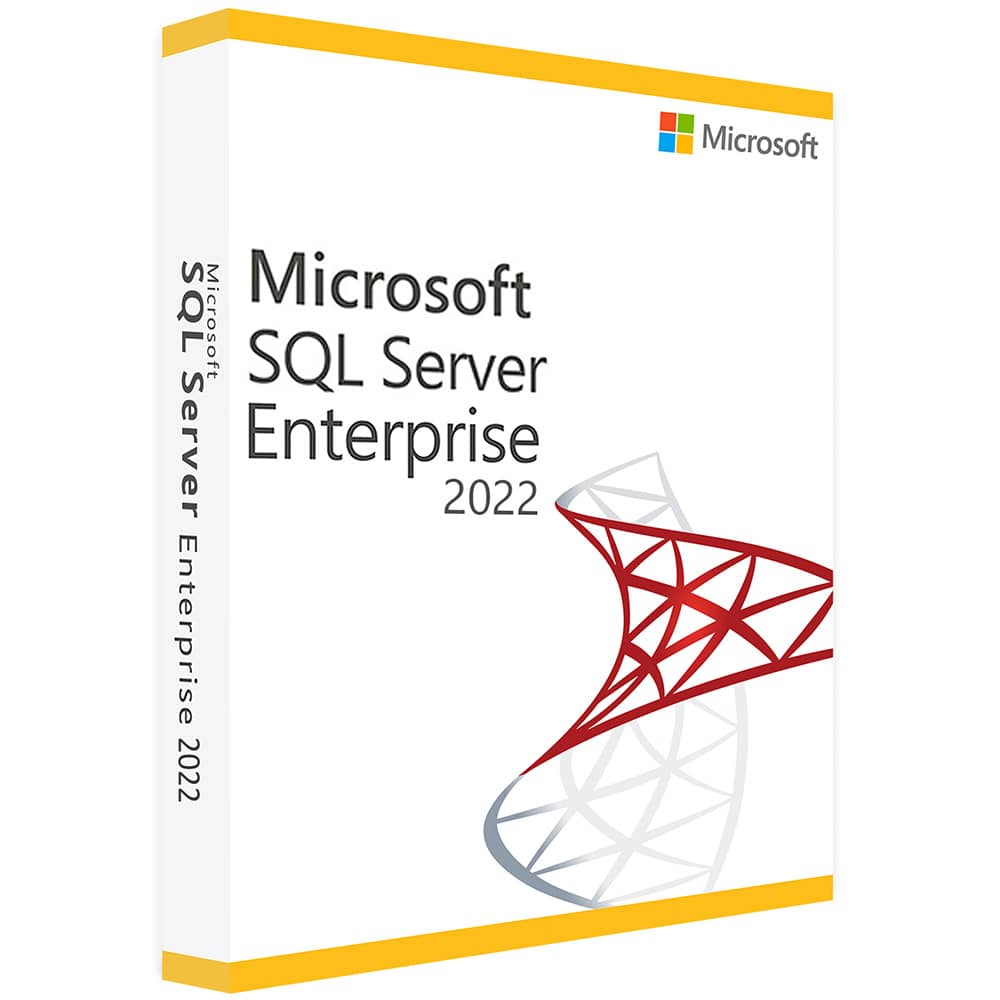 SQL Server 2022 Enterprise 64-Bit | 2 Core | +CAL de Usuario | Permanente – Retail