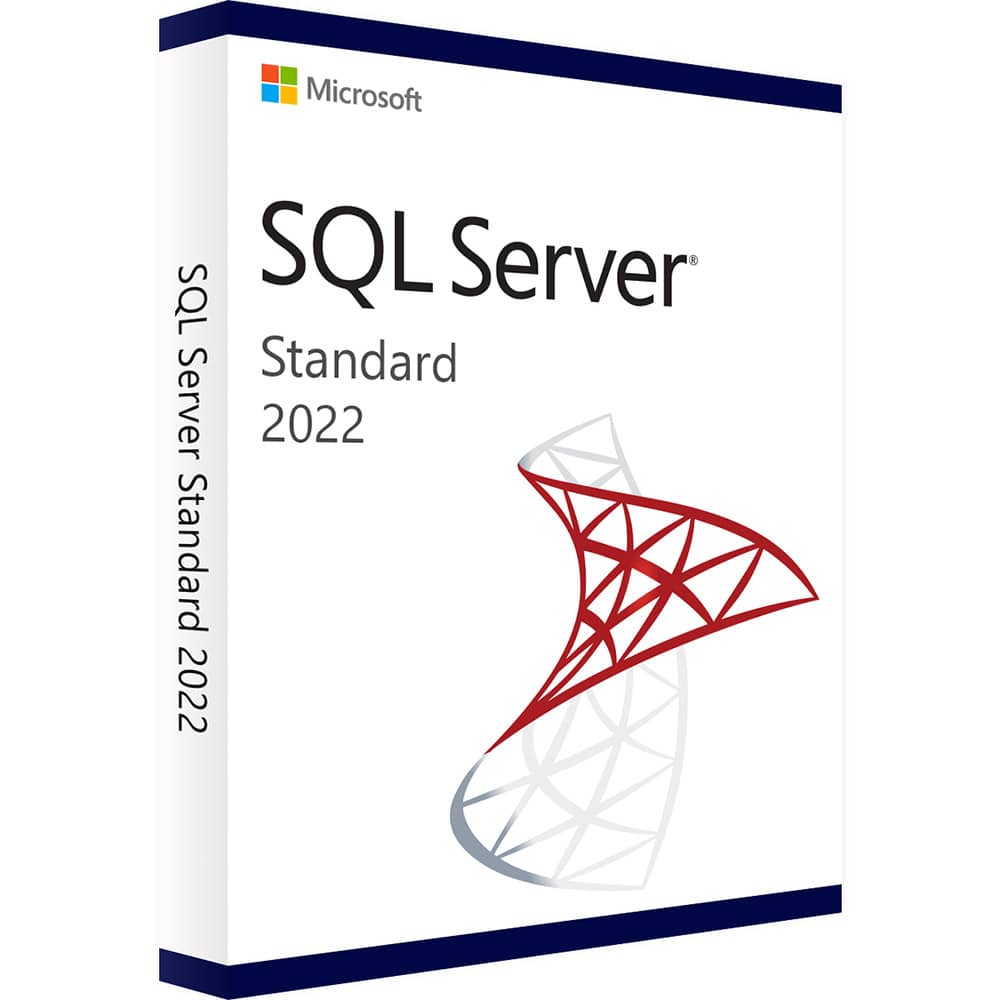 SQL Server 2022 Standard 64-Bit | 2 Core | +CAL de Usuario - Retail Permanente
