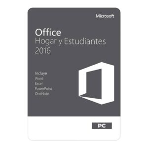 Microsoft Office 2016 Hogar y Empresas Retail 1Pc - Windows/MAC OS