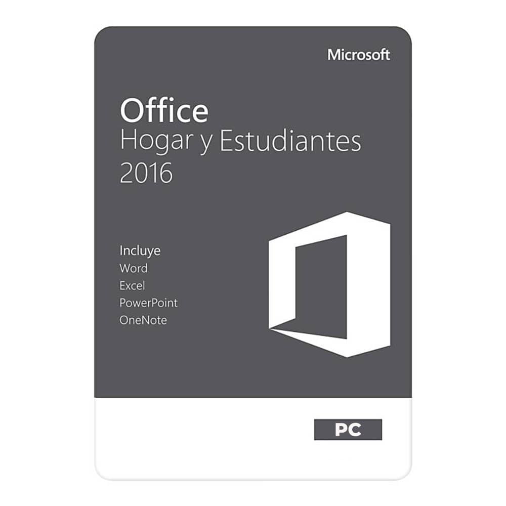 Microsoft Office 2016 Hogar y Empresas Retail 1Pc - Windows/MAC OS