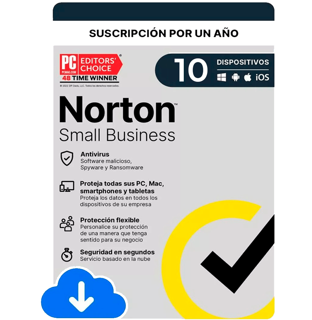 Norton Small Business - 10Pc / 20Pc 1 Año | Última Versión