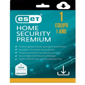 Eset Home Security Premium 1 Año - Licencia Global | Última Versión