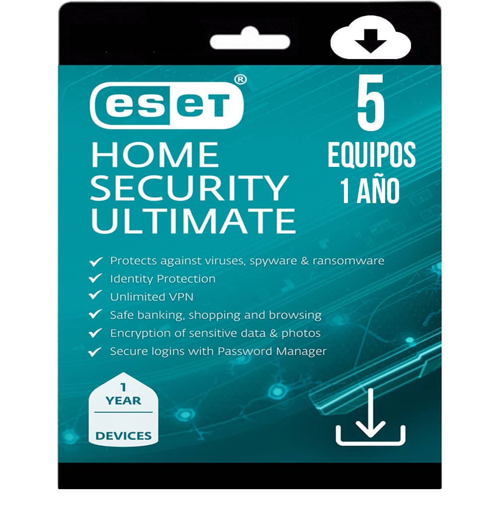 Eset Home Security Ultimate 5Pc