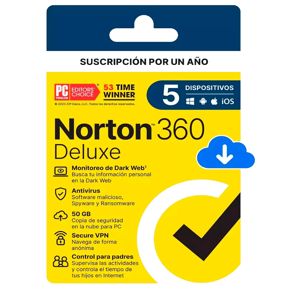 Norton 360 Deluxe 5Pc