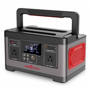 ROCKPALS 500W/520WH | ESTACIÓN DE ENERGÍA PORTÁTIL