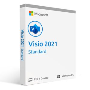 Microsoft Visio 2021 Standard  | 1 Pc Retail