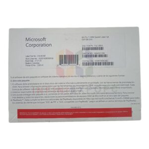 Windows 11 Pro 1PK OEI Español - DVD-64BIT | Kit de Legalización - Sellado