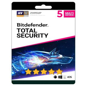 Bitdefender Total Security | 1 Año - Licencia Global | Última Versión