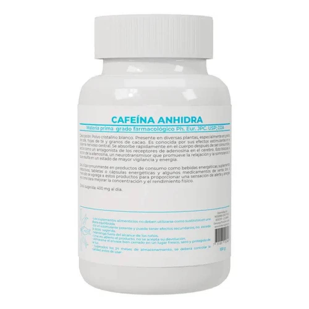 Cafeina Anhidra 100gr